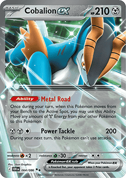 Chaos Rising 064/086 Cobalion ex