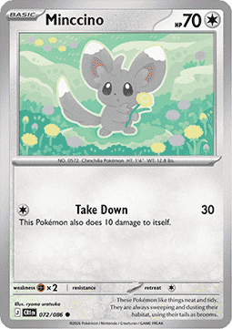 Chaos Rising 072/086 Minccino