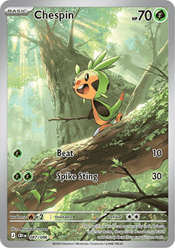 Chaos Rising 087/086 Chespin