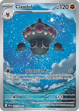 Chaos Rising 092/086 Claydol