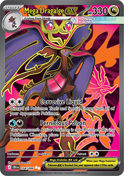 Chaos Rising 104/086 Mega Dragalge