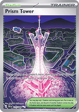Chaos Rising 111/086 Prism Tower