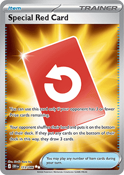 Chaos Rising 113/086 Special Red Card