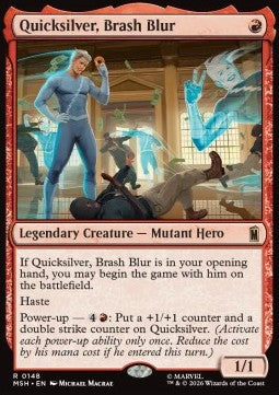 Marvel Super Heroes 0148 Quicksilver, Brash Blur