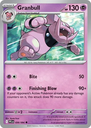 Phantasmal Flames 038/094 Granbull