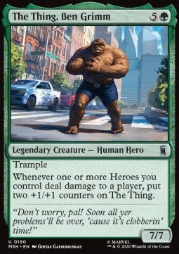 Marvel Super Heroes 0190 The Thing, Ben Grimm