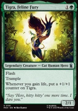 Marvel Super Heroes 0191 Tigra, Feline Fury