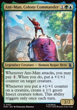 Marvel Super Heroes 0201 Ant-Man, Colony Commander (Foil)