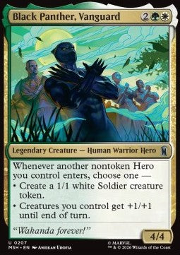 Marvel Super Heroes 0207 Black Panther, Vanguard