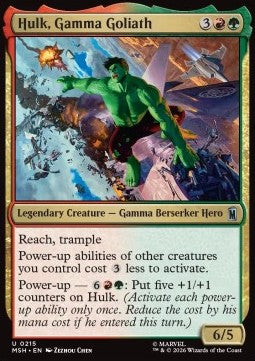 Marvel Super Heroes 0215 Hulk, Gamma Goliath
