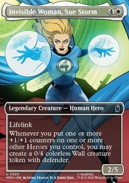 Marvel Super Heroes 0323 Invisible Woman, Sue Storm