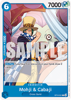 The Time of Battle OP16-051 Mohji & Cabaji