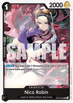The Time of Battle OP16-092 Nico Robin