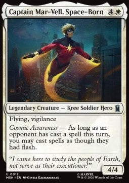 Marvel Super Heroes 0012 Captain Mar-Vell, Space-Born