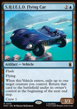 Marvel Super Heroes 0074 S.H.I.E.L.D. Flying Car