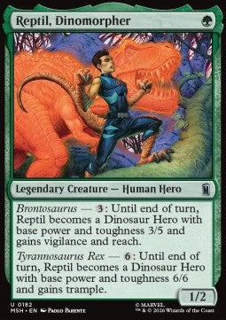 Marvel Super Heroes 0182 Reptil, Dinomorpher