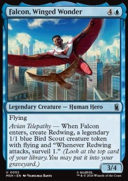Marvel Super Heroes 0052 Falcon, Winged Wonder