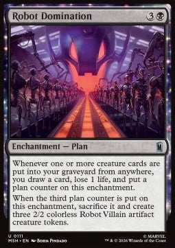 Marvel Super Heroes 0111 Robot Domination (Foil)