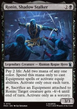 Marvel Super Heroes 0112 Ronin, Shadow Stalker
