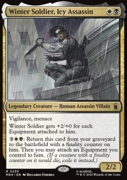 Marvel Super Heroes 0239 Winter Soldier, Icy Assassin
