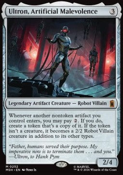 Marvel Super Heroes 0252 Ultron, Artificial Malevolence