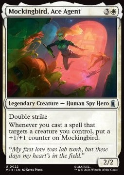 Marvel Super Heroes 0022 Mockingbird, Ace Agent