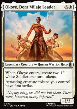 Marvel Super Heroes 0027 Okoye, Dora Milaje Leader