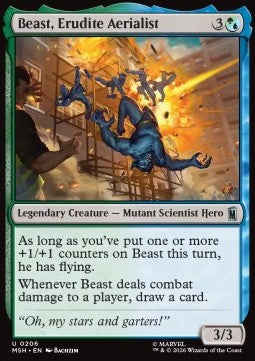 Marvel Super Heroes 0206 Beast, Erudite Aerialist