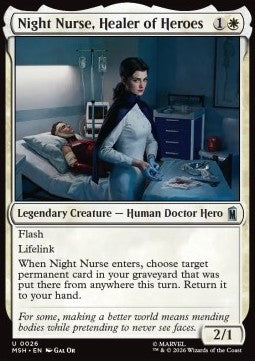 Marvel Super Heroes 0026 Night Nurse, Healer of Heroes