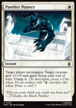 Marvel Super Heroes 0029 Panther Pounce