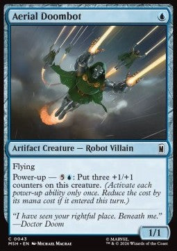 Marvel Super Heroes 0043 Aerial Doombot (Foil)