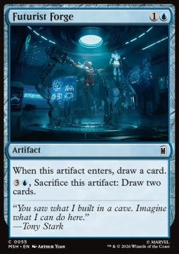 Marvel Super Heroes 0055 Futurist Forge
