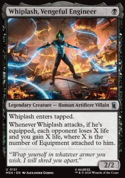 Marvel Super Heroes 0121 Whiplash, Vengeful Engineer