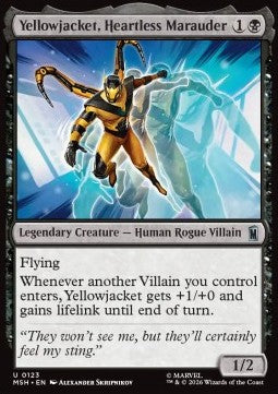 Marvel Super Heroes 0123 Yellowjacket, Heartless Marauder