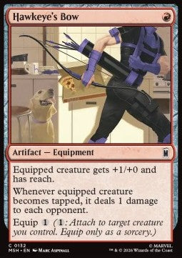 Marvel Super Heroes 0132 Hawkeye's Bow