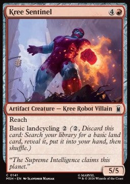Marvel Super Heroes 0141 Kree Sentinel