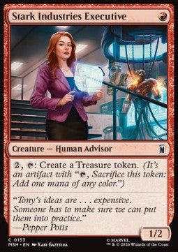 Marvel Super Heroes 0153 Stark Industries Executive