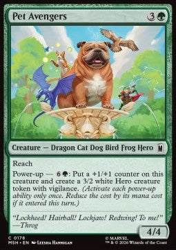 Marvel Super Heroes 0178 Pet Avengers (Foil)