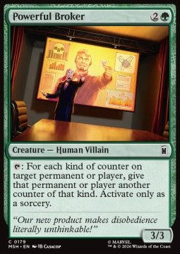 Marvel Super Heroes 0179 Powerful Broker