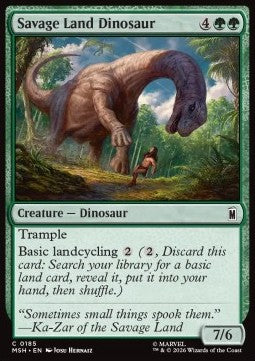 Marvel Super Heroes 0185 Savage Land Dinosaur