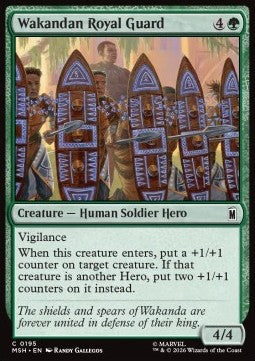 Marvel Super Heroes 0195 Wakandan Royal Guard