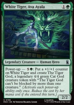 Marvel Super Heroes 0196 White Tiger, Ava Ayala