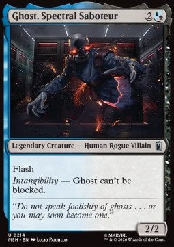 Marvel Super Heroes 0214 Ghost, Spectral Saboteur