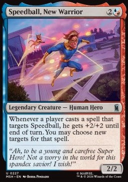 Marvel Super Heroes 0227 Speedball, New Warrior
