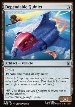Marvel Super Heroes 0246 Dependable Quinjet