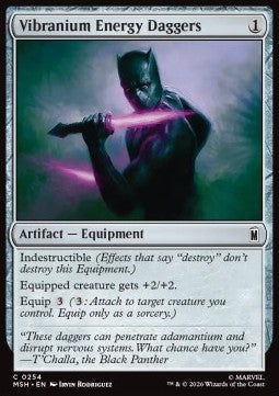Marvel Super Heroes 0254 Vibranium Energy Daggers