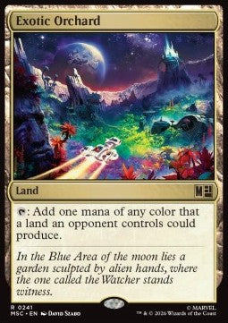 Marvel Super Heroes Commander 0241 Exotic Orchard
