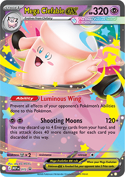 Mega Evolution Promo MEP072 Mega Clefable ex