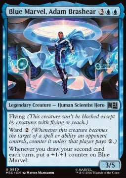 Marvel Super Heroes Commander 0530 Blue Marvel, Adam Brashear