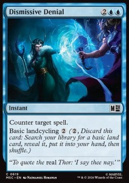 Marvel Super Heroes Commander 0619 Dismissive Denial